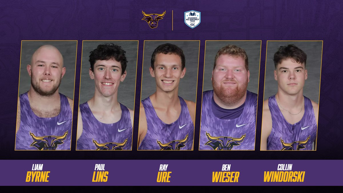 Five Mavericks Named CSC Men's Track &amp; Field Academic All-District! 📚✏️

🔗: msumavericks.com/news/2025/6/24…