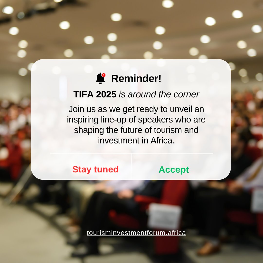 Stay tuned for the reveal of TIFA 2025 Speakers...