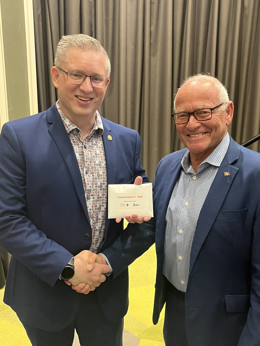 🎉 What a way to wrap up our LSTAR AGM &amp; Trade Show! 🎉
We ended on a high note with some amazing prize giveaways — thanks to our generous sponsors CREA, Supra, and Mortgages by Design Anna Sinilo!
 
🏆 Grand Prize Winners VISA gift cards:
💰 Lestari Rupert – Royal LePage Triland