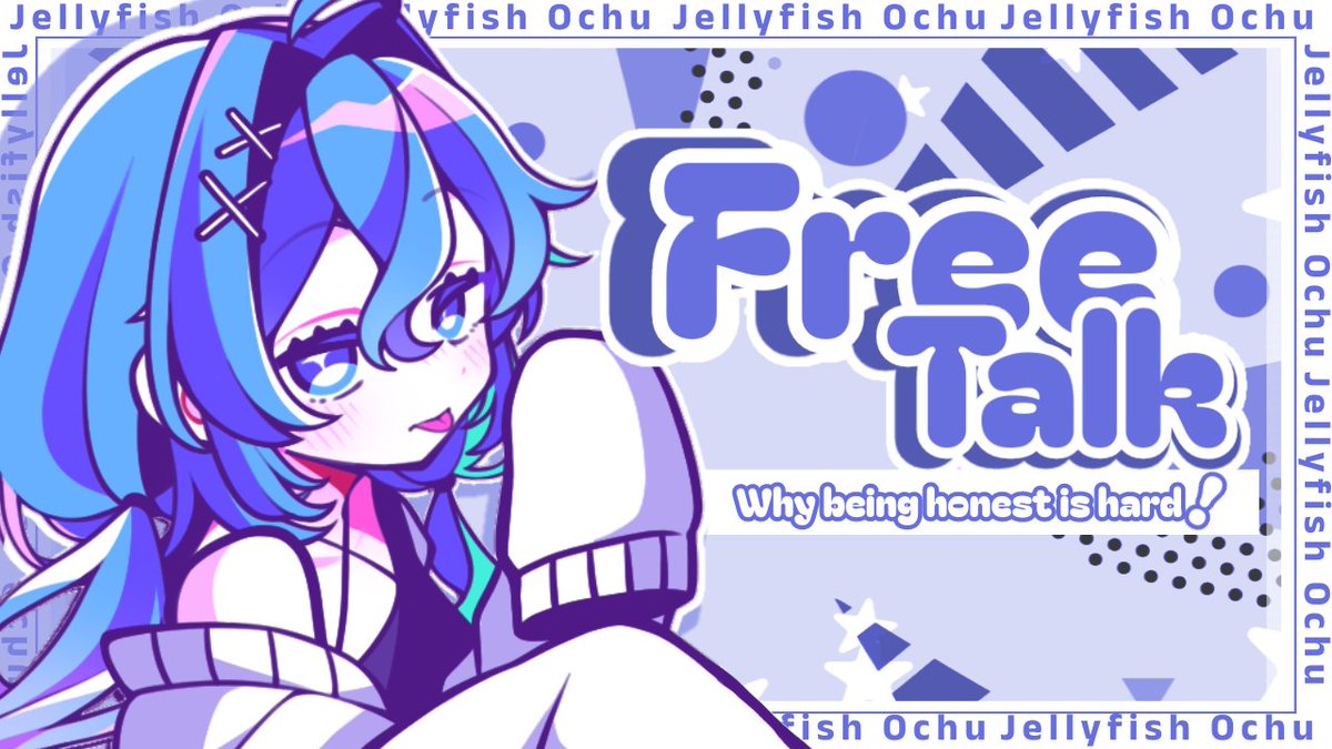 chu_ochu's tweet photo. 💙Today Stream 
💙FreeTalk

💙Streaming on Youtube and Twitch 
💙(00.00 AM WIB/GMT+7/ICT)

Why Being Honest is Hard?

Waiting room
-Youtube:https://t.co/Gg9AdIa7VU

-Twitch: https://t.co/uB3og7APVd

#Vtuber #OchuLive https://t.co/5M0BEuU1Zs