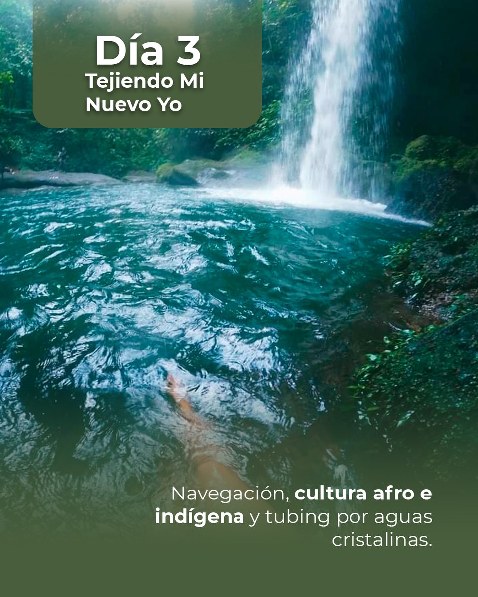 EmergentesCo's tweet photo. Día a día, caminarás por senderos sagrados, recibirás armonización espiritual de comunidades indígenas, sentirás el poder curativo del agua, te bañarás en cascadas cristalinas y compartirás con pueblos indígenas de Putumayo. 🌱 https://t.co/51wnoxgYkq