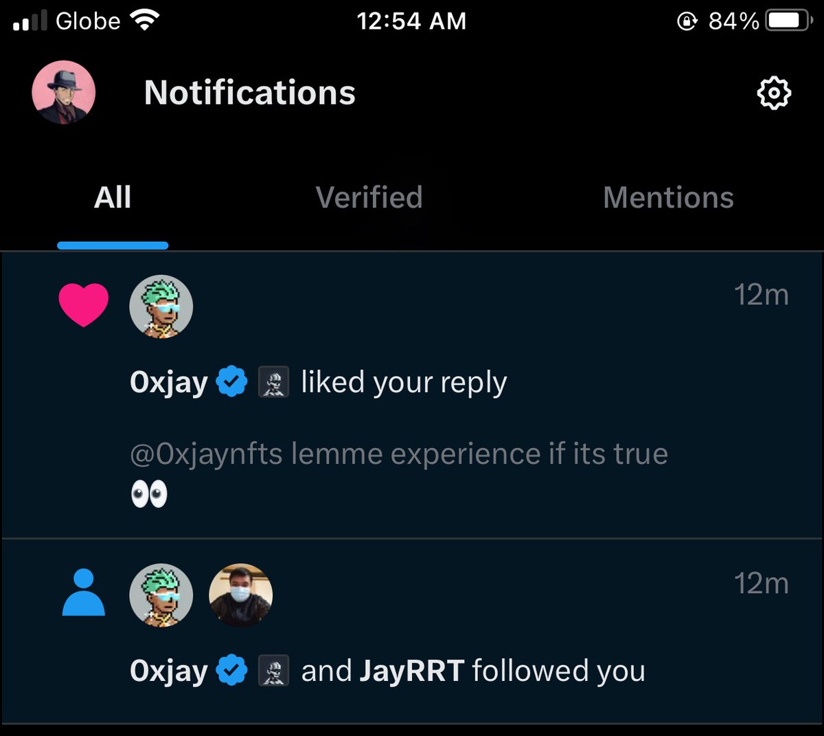 jariusnalupta's tweet photo. holy sheesh.bro just followed that quick..Thank you @0xjay...@player2accepted @playsolana gonna takeover newsfeeds soon...#ReadyPlayer2 https://t.co/ATGNrkCzee