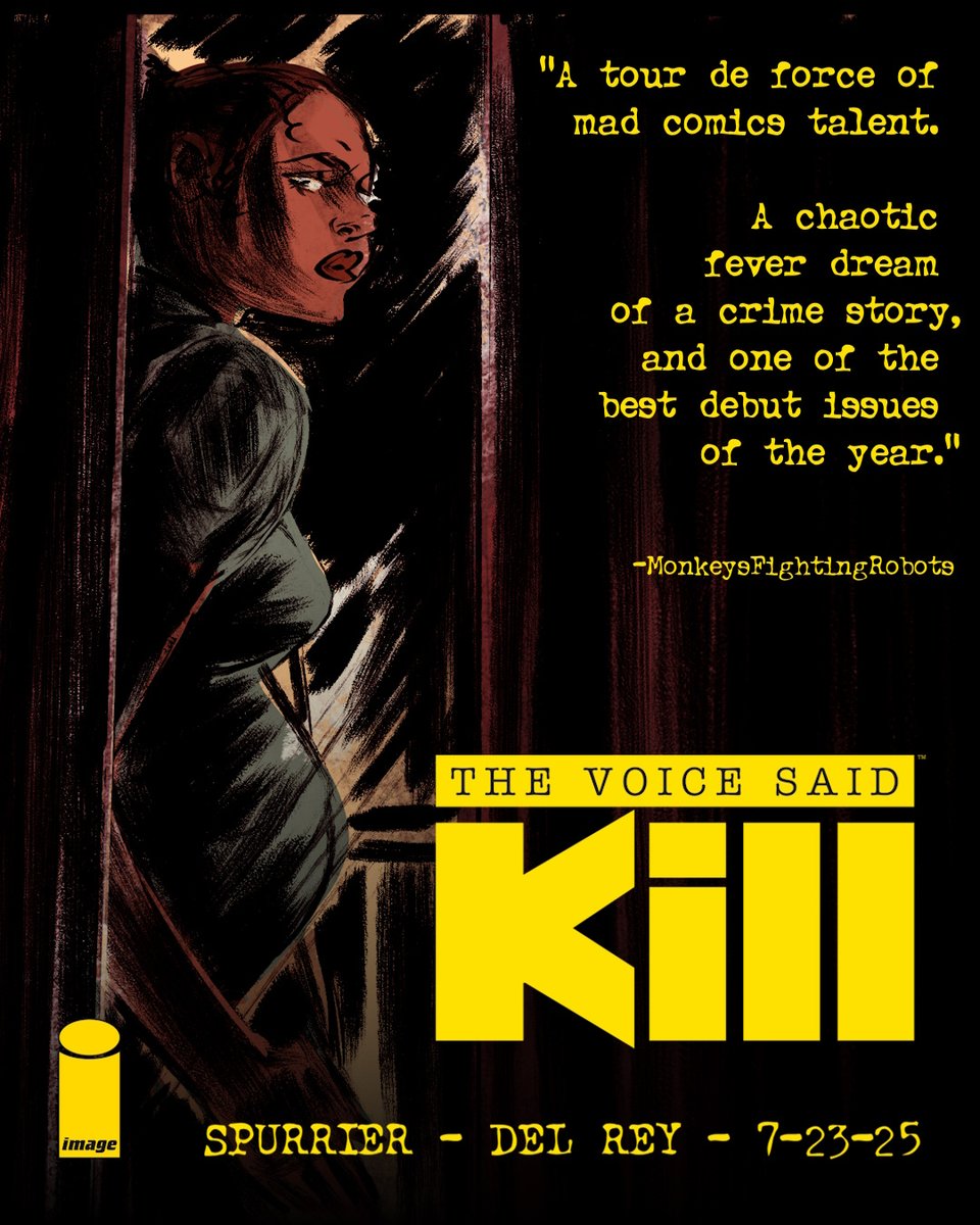 Simon "Si Spurrier" Spurrier (@sispurrier) on Twitter photo THE VOICE SAID KILL, from <a href="/ImageComics/">Image Comics</a>.
Read a full preview of issue 1: bindings.app/read/FXroaYec THE VOICE SAID KILL, from <a href="/ImageComics/">Image Comics</a>.
Read a full preview of issue 1: bindings.app/read/FXroaYec