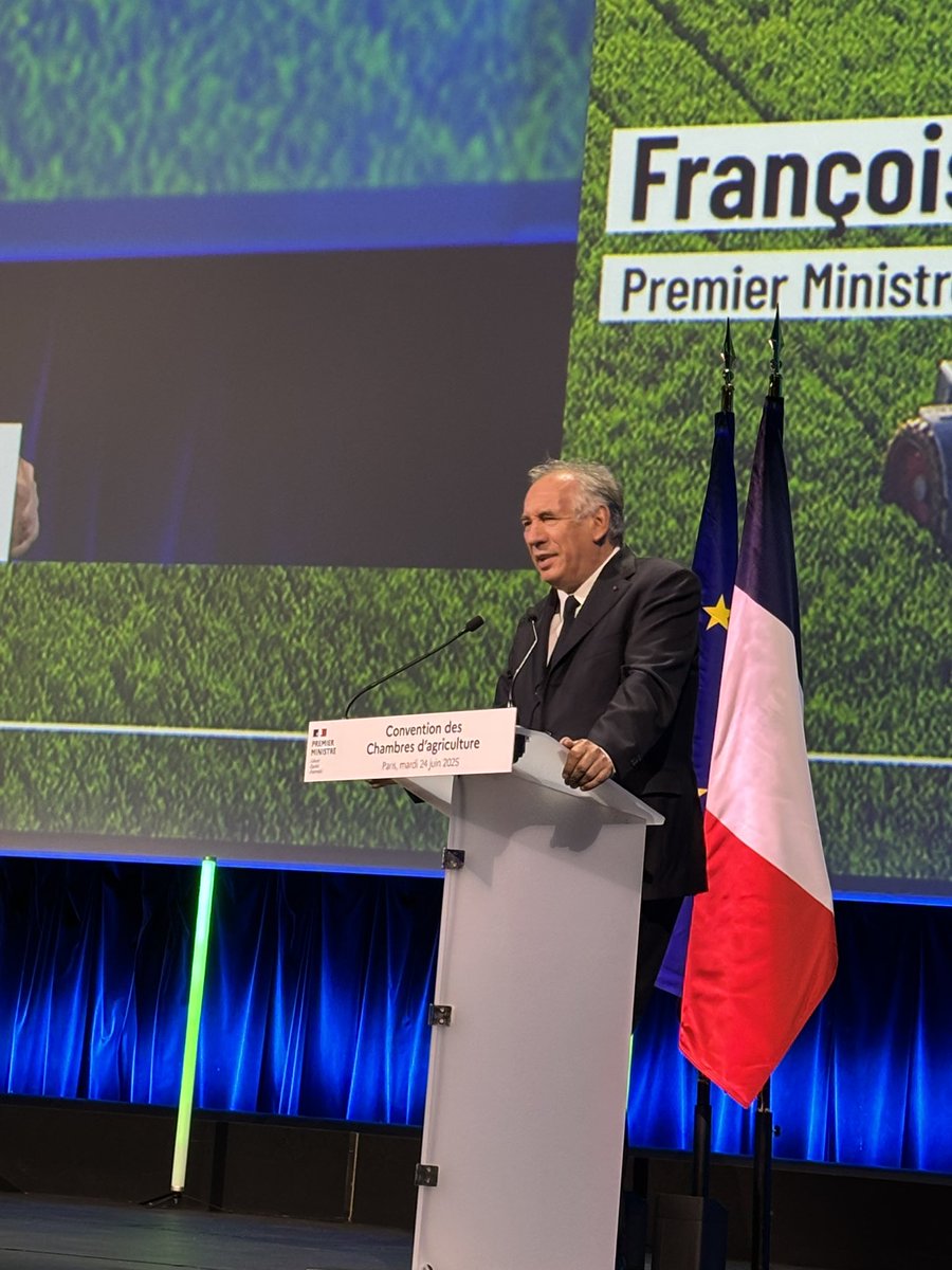 La <a href="/chambagri34/">Chambre d'agriculture de l'Hérault</a> présente à la convention des chambres d agriculture. De nombreux débats sur le projet stratégique pour construire notre projet pour l agriculture. L occasion pour <a href="/76sebwin/">Sébastien Windsor</a> notre Président de <a href="/ChambagriFrance/">Chambres d'agriculture France</a> de rappeler au Premier ministre <a href="/bayrou/">François Bayrou</a> les