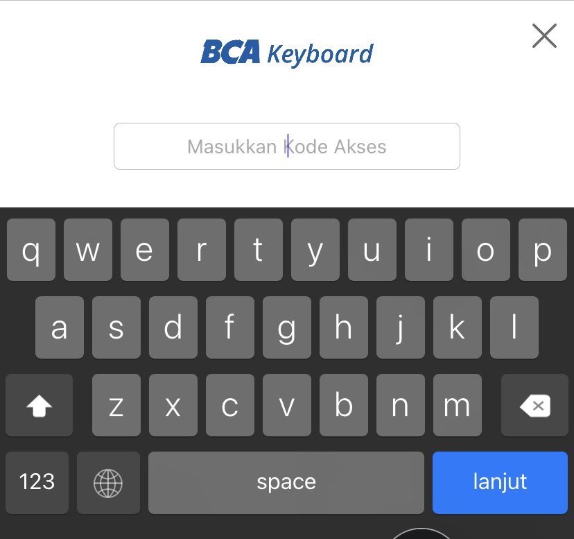 Official_RA27's tweet photo. @HaloBCA @BankBCA bantu share min kalau boleh
sekedar info buat temen” yg pakai m-bca dan terlanjur update ke ios 26
kalian bisa pakai keyboard bca ya
semoga membantu :) https://t.co/mEFODeo6Iu