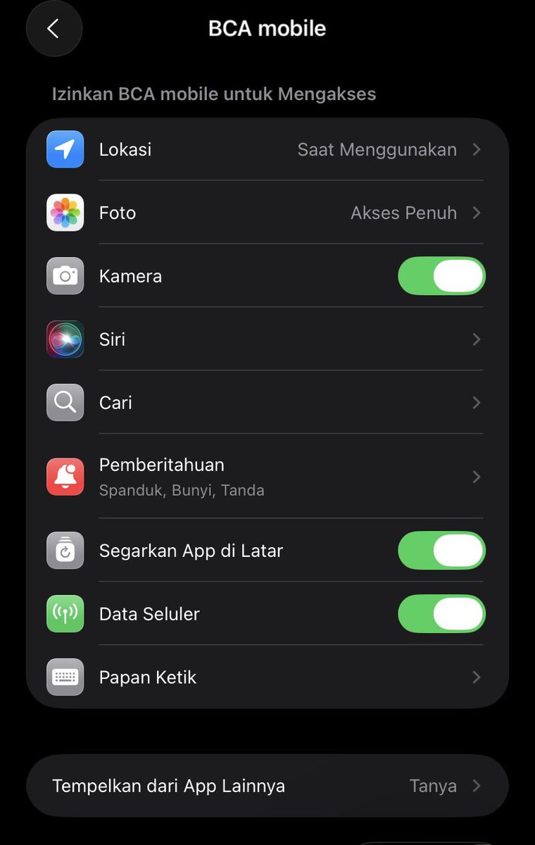 Official_RA27's tweet photo. @HaloBCA @BankBCA bantu share min kalau boleh
sekedar info buat temen” yg pakai m-bca dan terlanjur update ke ios 26
kalian bisa pakai keyboard bca ya
semoga membantu :) https://t.co/mEFODeo6Iu