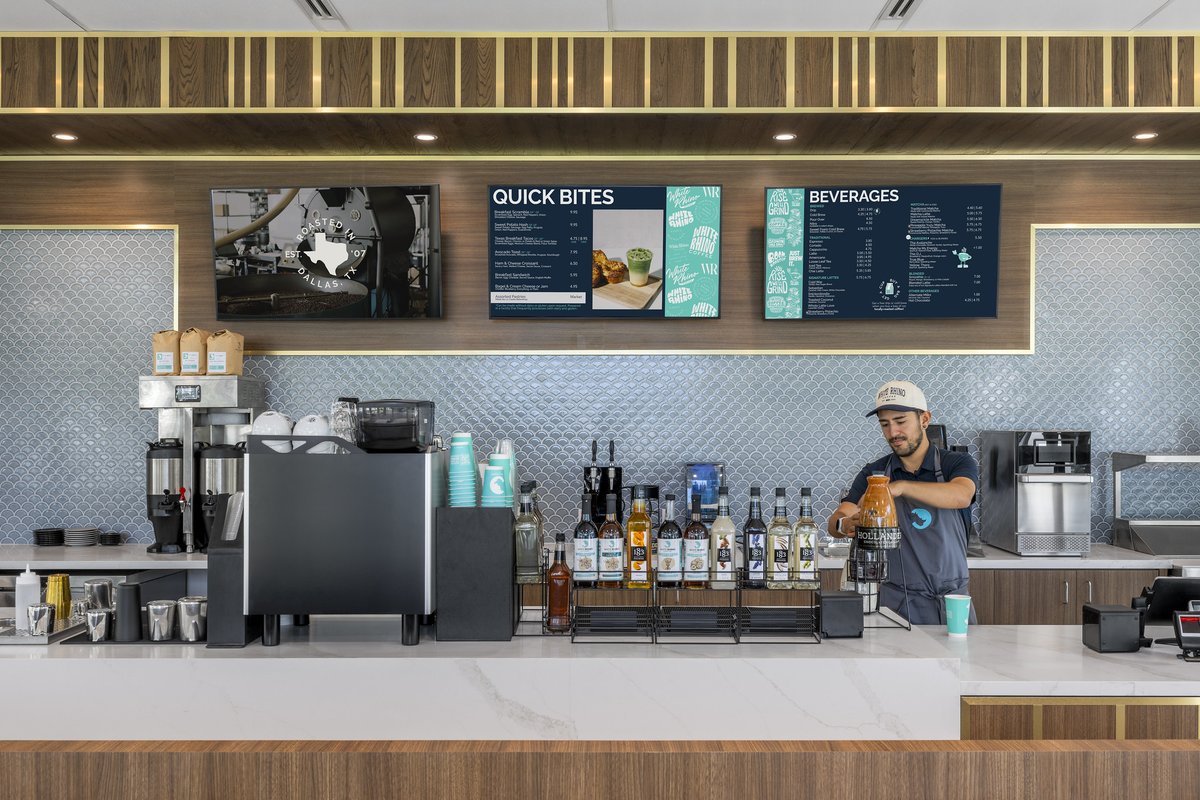 wadegriffith's tweet photo. White Rhino Coffee and Conference Center located at Cypress Waters was built by McCownGordon Construction and developed by Billingsley Company: https://t.co/MwAg8TGWeJ https://t.co/X4iWeslImr