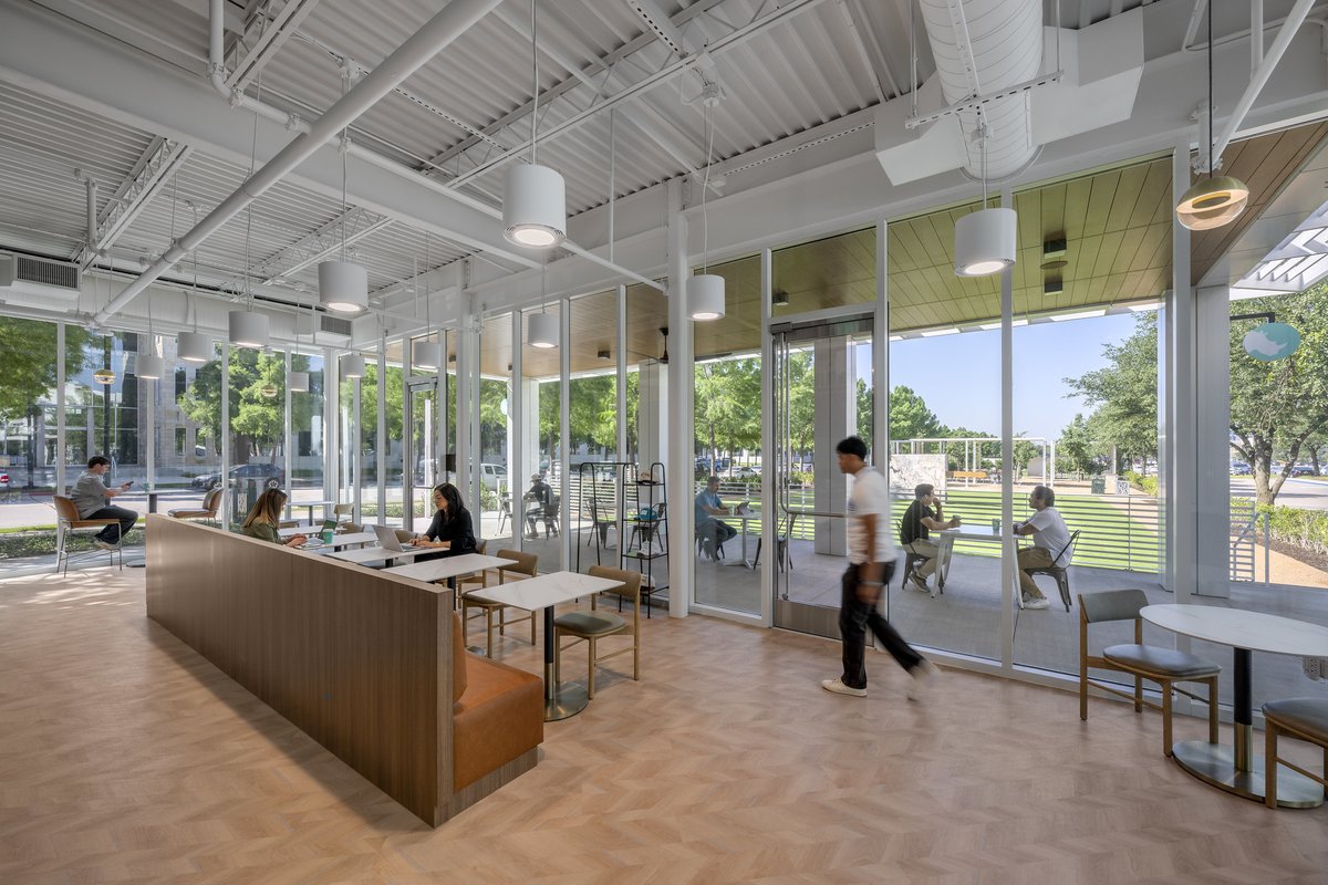 wadegriffith's tweet photo. White Rhino Coffee and Conference Center located at Cypress Waters was built by McCownGordon Construction and developed by Billingsley Company: https://t.co/MwAg8TGWeJ https://t.co/X4iWeslImr