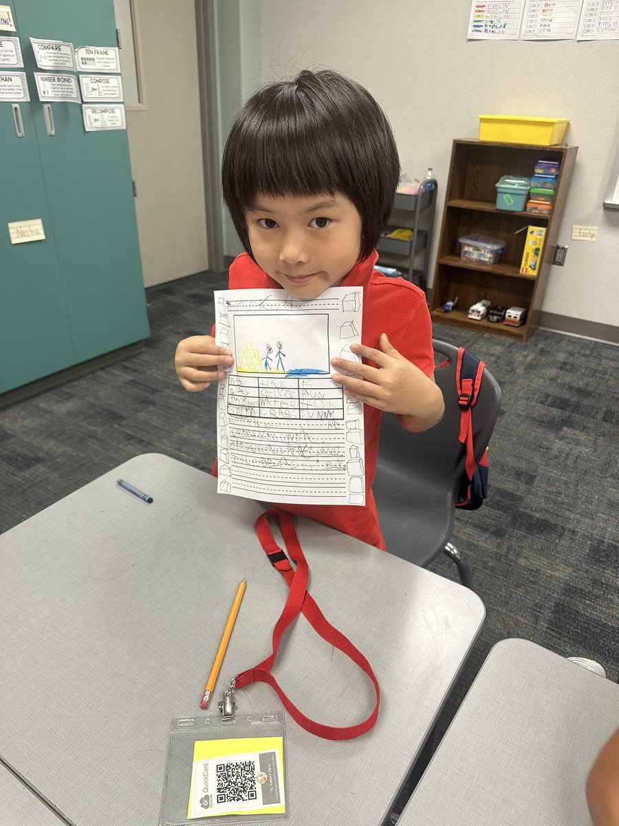 Claytons3rdKISD's tweet image. Adding another piece of writing to our books! 📚 @J_Duddington @J_Liu321 

#KatyISD
#NEKSAT25