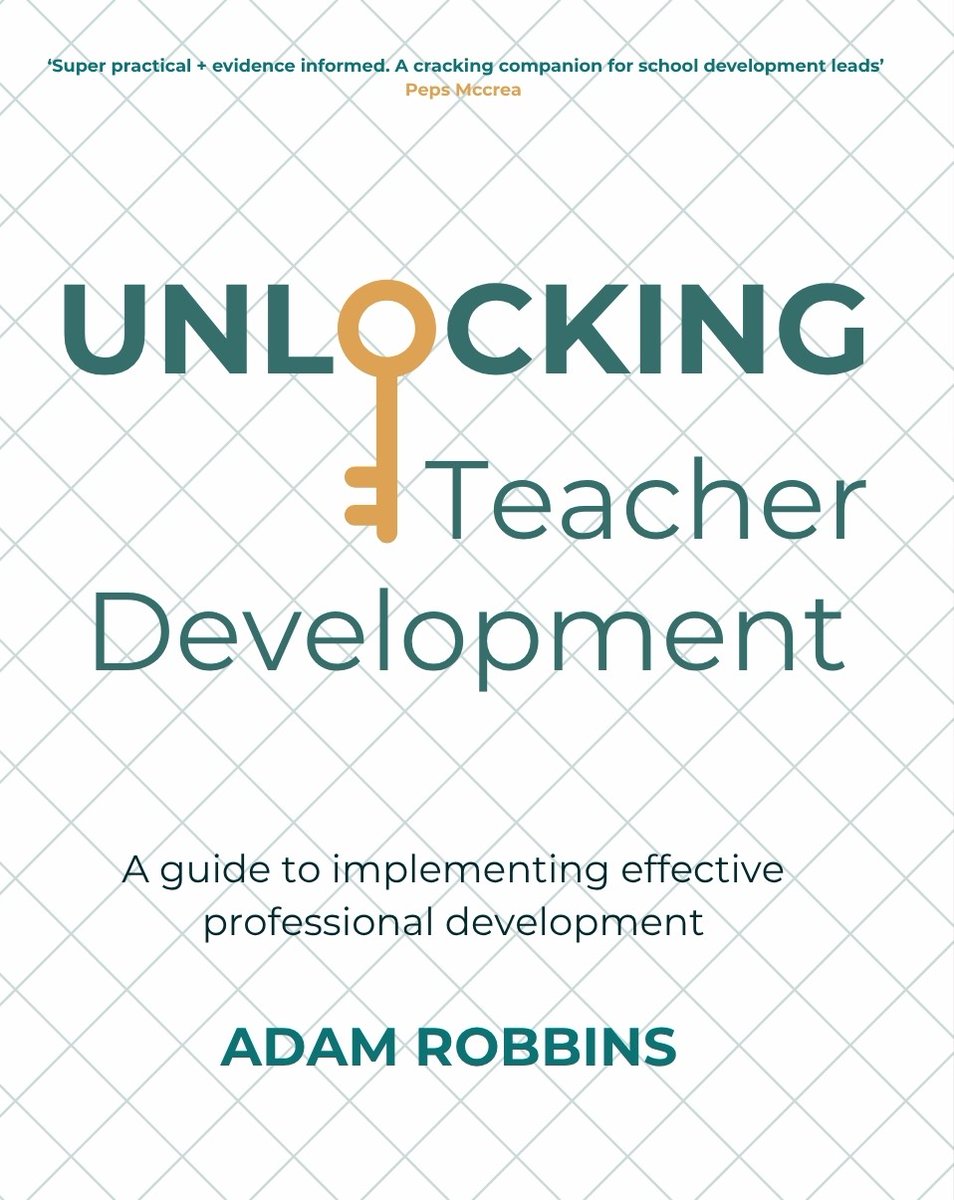NEW BLOG 

Why are teachers so hard to develop?

This blog outlines three of the key reasons I explore and offers some solutions link below

If you have received bad CPD or find it frustrating when staff revert back to old habits, then share this post to spread the word 🙏