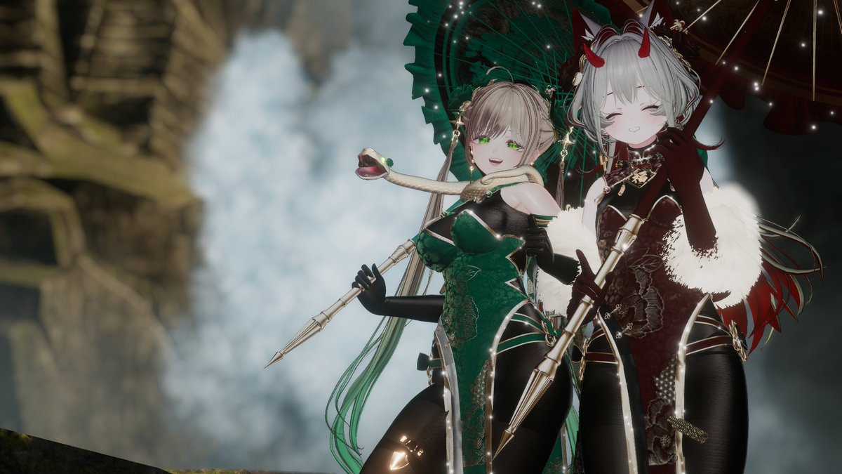polvochi's tweet photo. Me and my twin
#VRChat #Liloumois #Chocolat3D #VRChatPhotography https://t.co/b1zXb5LXU7