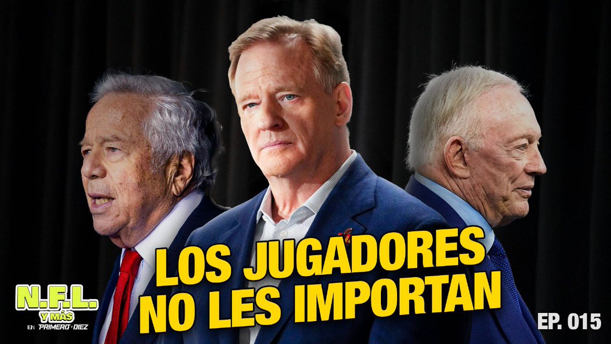 Primero y Diez (@primeroydiez) on Twitter photo ¡LOS JUGADORES NO LES IMPORTAN!
Una más del tío Roger, el último baile de ARod y más en NUESTRO SHOW de martes 🍿
Con <a href="/ulisesharada/">Ulises Harada 🏈</a> y <a href="/ChatoRomeroFF/">Chato Romero🏈</a>
➡️➡️Nos vemos a las 12 AQUÍ: youtube.com/live/mzGBFWdiA… ¡LOS JUGADORES NO LES IMPORTAN!
Una más del tío Roger, el último baile de ARod y más en NUESTRO SHOW de martes 🍿
Con <a href="/ulisesharada/">Ulises Harada 🏈</a> y <a href="/ChatoRomeroFF/">Chato Romero🏈</a>
➡️➡️Nos vemos a las 12 AQUÍ: youtube.com/live/mzGBFWdiA…