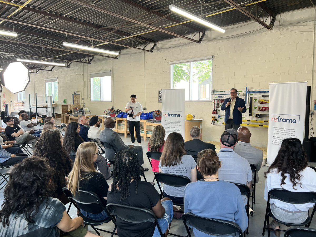 j_maloney's tweet image. .@BuildingUpTO is doing stellar work—training young Canadians for trades careers, including those w/ justice-involved backgrounds ⚒️
Proud they’ve received nearly $5M in federal support via @EDSC_GC’s YESS & UTIP over 8 years 🇨🇦
Thanks to @MeridianCU for stepping up with $200K