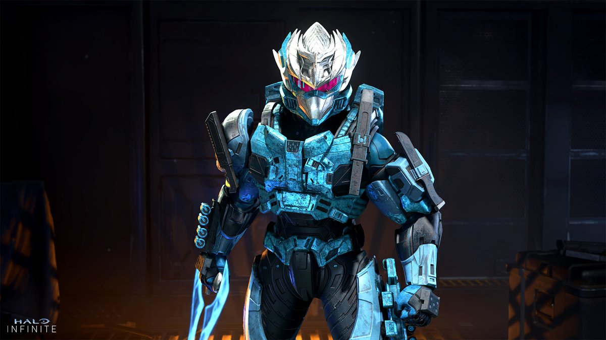 Halo's tweet photo. Channel your inner Ryu Hayabusa ⚔️
Earn Spartan Points in #OperationLegacy and claim your legendary helmet in The Exchange before July 8! https://t.co/yJuVR5WFfI