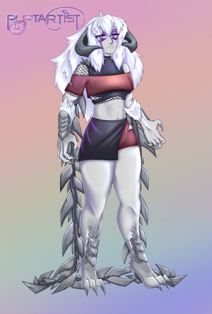 🌘Arkadia🌒

 ARKVELD gijinka/monster girl/semi-anthro from Monster Hunter Wilds