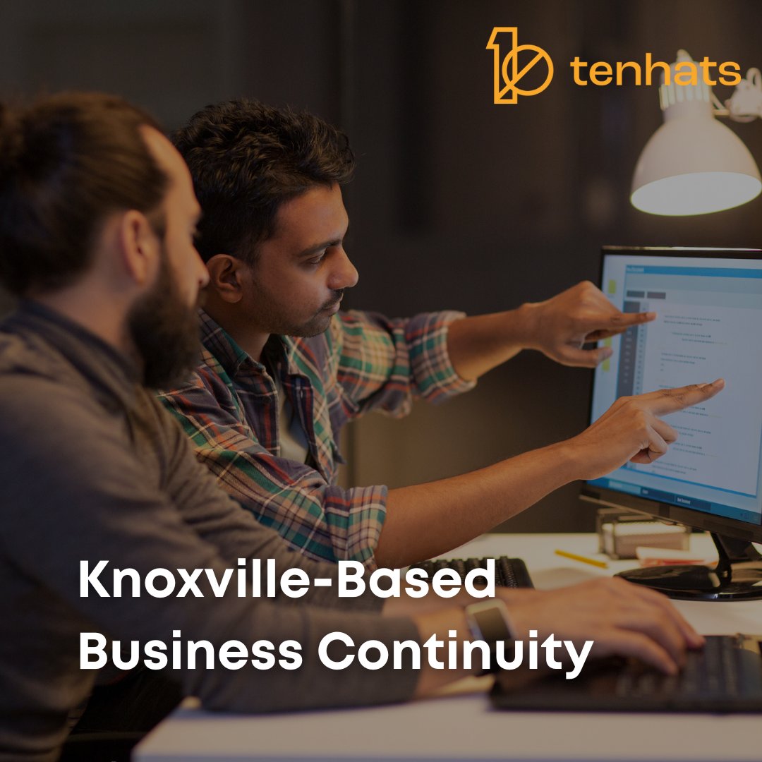 Cyberattacks and outages don’t wait. TenHats builds custom business continuity plans to keep you running with minimal downtime. With our Knoxville-based security ops center, you’re never facing a crisis alone. Learn more: hubs.la/Q03pXs4t0
