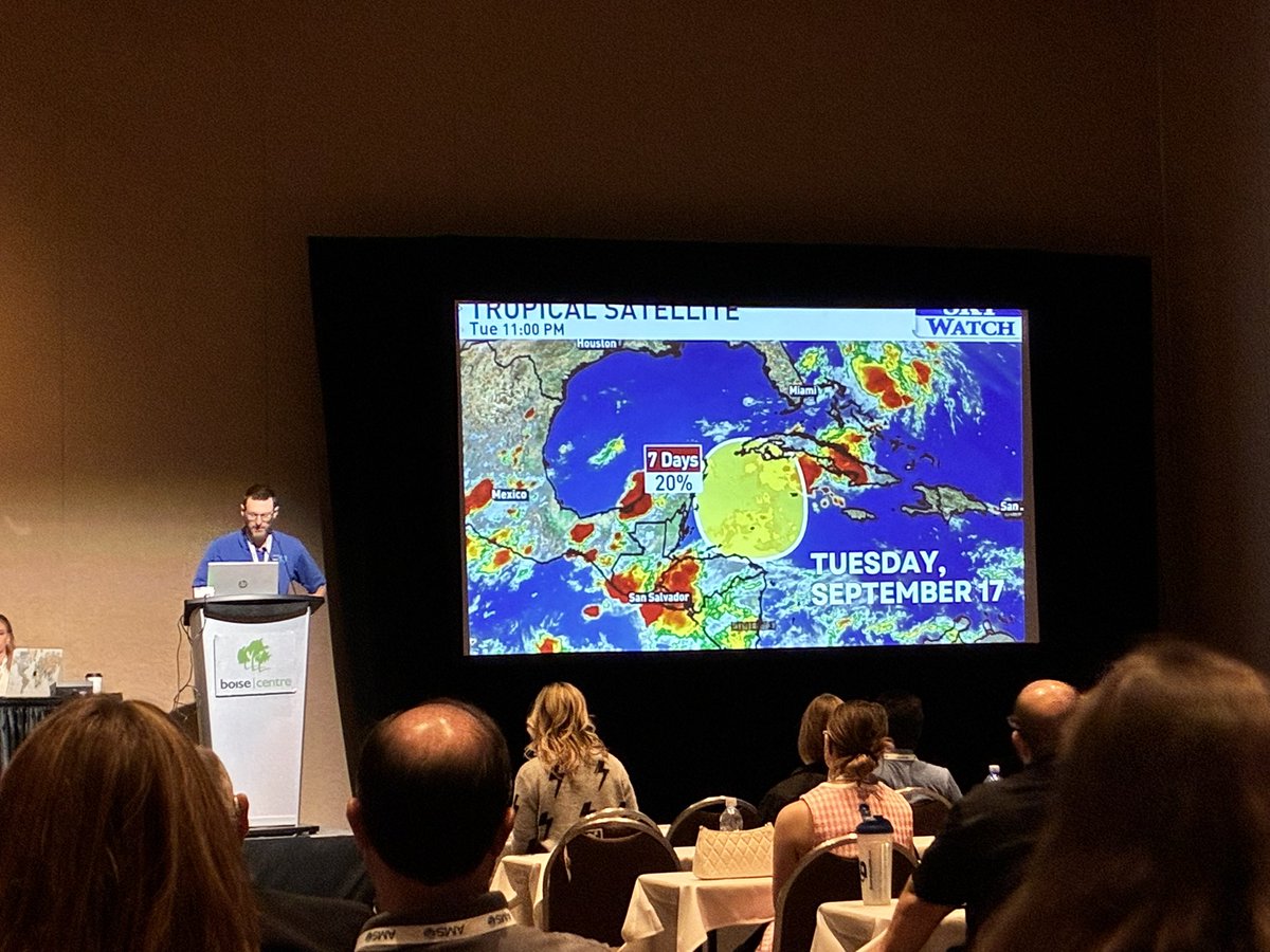 Katy Morgan (@katymorganwx) on Twitter photo #AMS52BC is underway! Listening to <a href="/JasonBoyerWLOS/">Jason Boyer</a> give the keynote on Hurricane Helene impacts in Asheville, NC #AMS52BC is underway! Listening to <a href="/JasonBoyerWLOS/">Jason Boyer</a> give the keynote on Hurricane Helene impacts in Asheville, NC