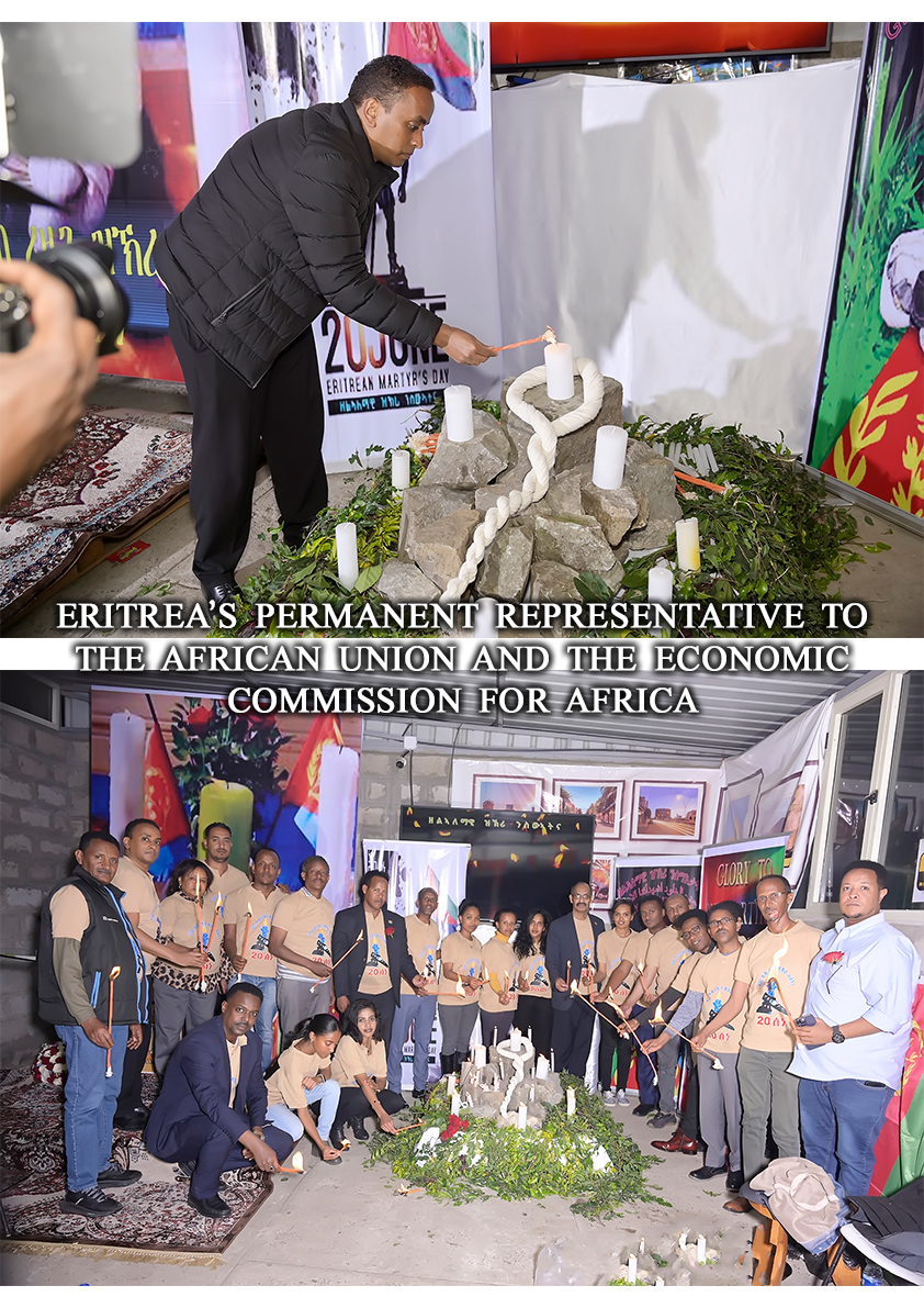 Commemoration of Martyrs Day by Diaspora Nationals

Eritrean nationals residing in Dubai and the Northern Emirates, Germany, Scandinavian countries, and the United States, as well as Eritrea’s Permanent Representative to the African Union and the Economic Commission for Africa,