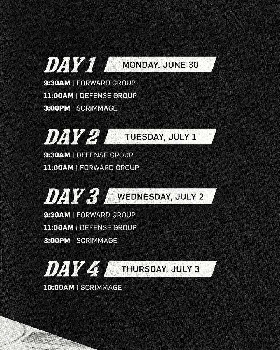 x - LA Kings (@lakings) on Twitter photo First Day of  ̶S̶u̶m̶m̶e̶r̶ Dev Camp 🔜
Read More 📲 bit.ly/44hOaaK
#GoKingsGo First Day of  ̶S̶u̶m̶m̶e̶r̶ Dev Camp 🔜
Read More 📲 bit.ly/44hOaaK
#GoKingsGo