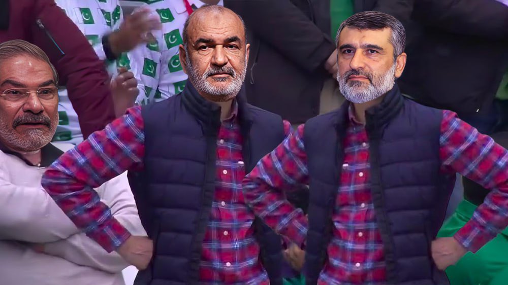 حاجی‌زاده و سلامی وقتی فهمیدن بسیجیا میخوان جشن پیروزی بگیرن:
#عرزشی_عرعر_کن