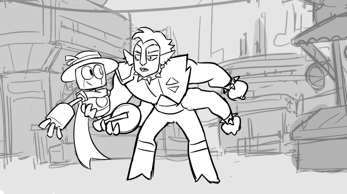 Rainbott10's tweet image. Galactic Defense Force is here!!
This one was a lot of fun, it’s a lot more experimental than some of our previous projects. Thank you to all of the amazing folks who made this pilot possible!
💚💚💚
Watch our BRAND NEW pilot on YouTube! 🛸
#Indieanimation #cartoon