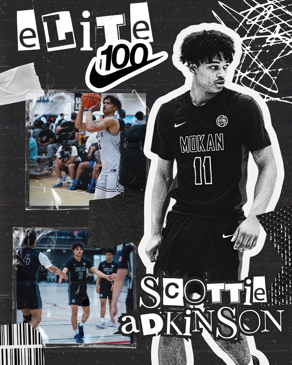 MOKAN Basketball (@mokanbasketball) on Twitter photo MOKAN was well-represented at the @nikeeyb Elite 100 Camp. Big ups to our guys Biggie, Mal, and Scottie on earning invitations to compete 📈🤝😤
<a href="/Cameronbarns35/">Cameron Barnes</a> // <a href="/__malllllll/">Malachi Jordan</a> // <a href="/Scottieadkisnon/">Scottie Adkinson</a> MOKAN was well-represented at the @nikeeyb Elite 100 Camp. Big ups to our guys Biggie, Mal, and Scottie on earning invitations to compete 📈🤝😤
<a href="/Cameronbarns35/">Cameron Barnes</a> // <a href="/__malllllll/">Malachi Jordan</a> // <a href="/Scottieadkisnon/">Scottie Adkinson</a>