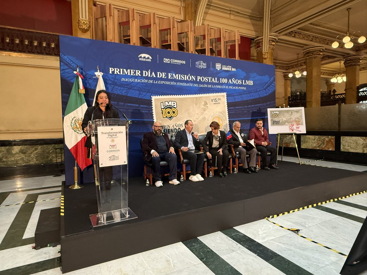 LMB presenta timbre postal por su 100 aniversario