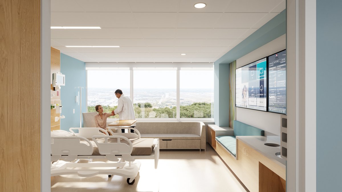 "We want to be a healthcare system...not just when you're sick," The new Roper Hospital campus in North Charleston, SC will be a model of modern healthcare—built with resilience and a connected, patient-centered environment. 
<a href="/RoperStFrancis/">Roper St. Francis Healthcare</a> bit.ly/4n15KrU