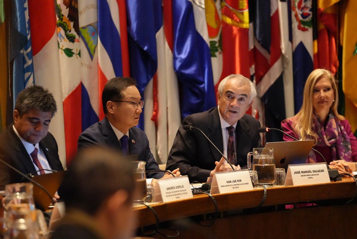 eclac_un's tweet image. As you can see in the programme of the Fifth Regional Seminar on Social Development, which we are inaugurating, we have proposed a broad &amp;amp; ambitious agenda w/ the main threads being inequality &amp;amp; the region’s positioning in the global agenda for #socialdevelopment: @JoseMSalazarX.