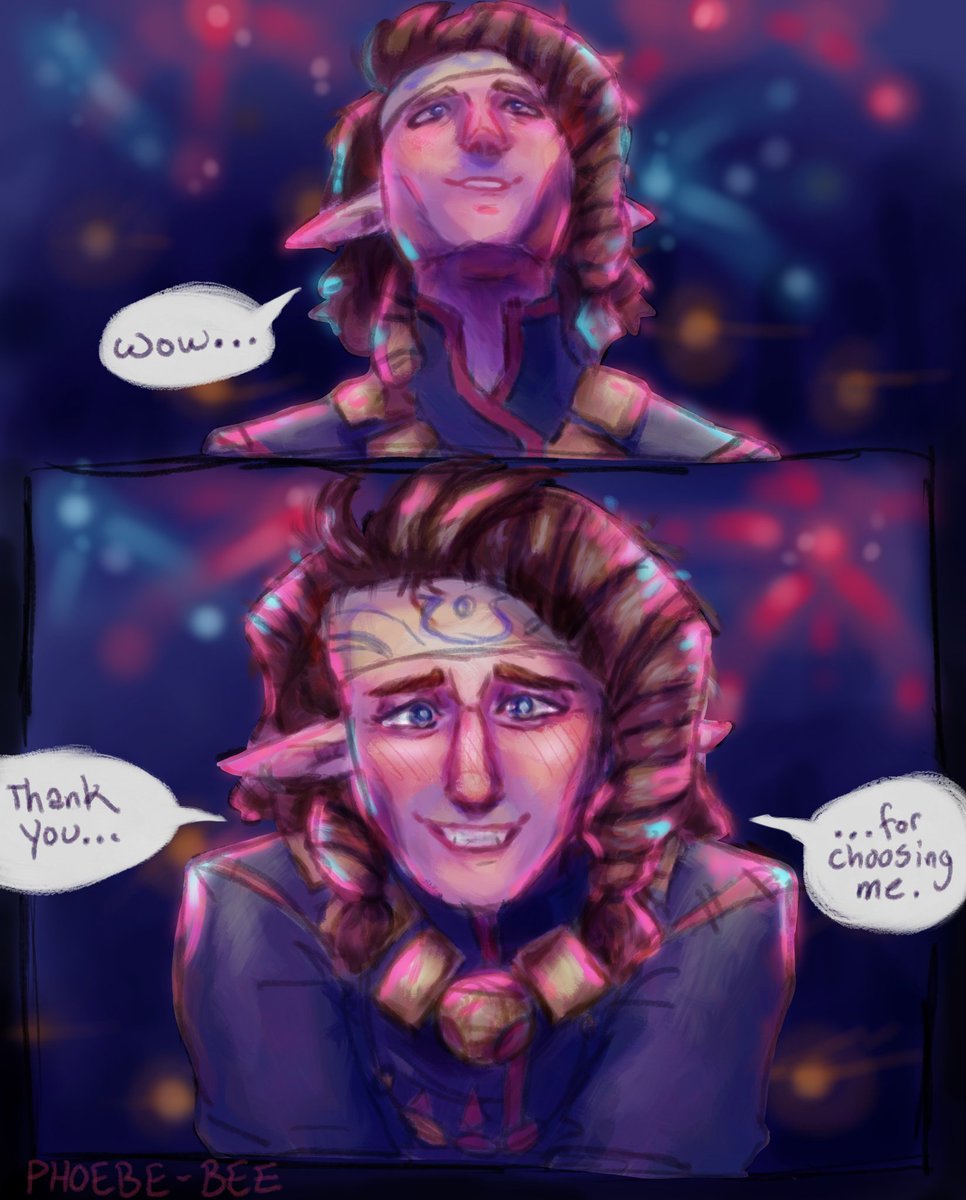 Finally got to ask Reth to be my Shepp yesterday, just in time for my birthday too! I love the cutscene for the ceremony but I felt like I needed to make it a little more personal :,)
#palia #reth