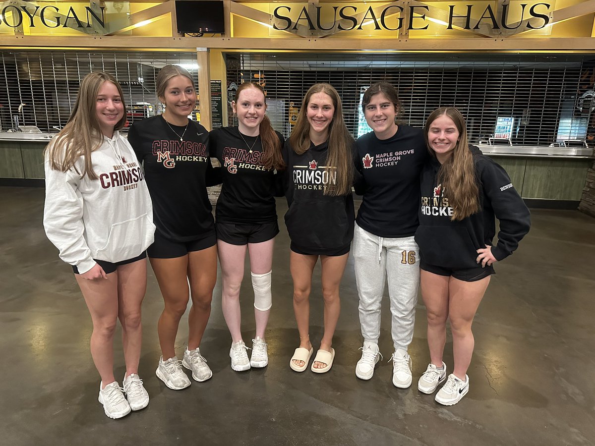 Thank you <a href="/mnwild/">Minnesota Wild</a> &amp; Gabby Billings for hosting a fantastic leadership workshop today at the X!!! 
#EveryonesGoal #TogetherWeAreBetter 
#CrimsonLeaders <a href="/MGActivities/">Crimson Activities</a> <a href="/MG_Girls_Hockey/">Crimson Girls Hockey Booster</a>