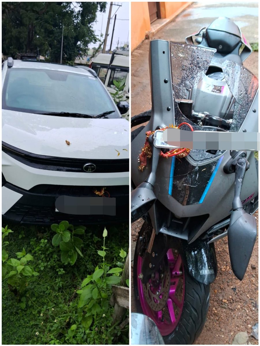 Baisinga Police team has successfully nabbed 3 miscreants during preparation of dacoity near Baisinga toll gate and seized one bike, one Nexon Car, Telenga katuri, lathies, iron rod, masks and one sword  from their possession. 

#SayNoToViolence
#successStory
#NewCriminalLaws