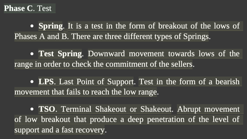 drak_bm's tweet photo. 3. BTC move down low enough and alt create a good accumulation phase
Bonus: some Spring  from altcoins may happen to shake out weak hand and bounce back, that's the time. If you don't know about Spring, see below https://t.co/JZfRGlx54r