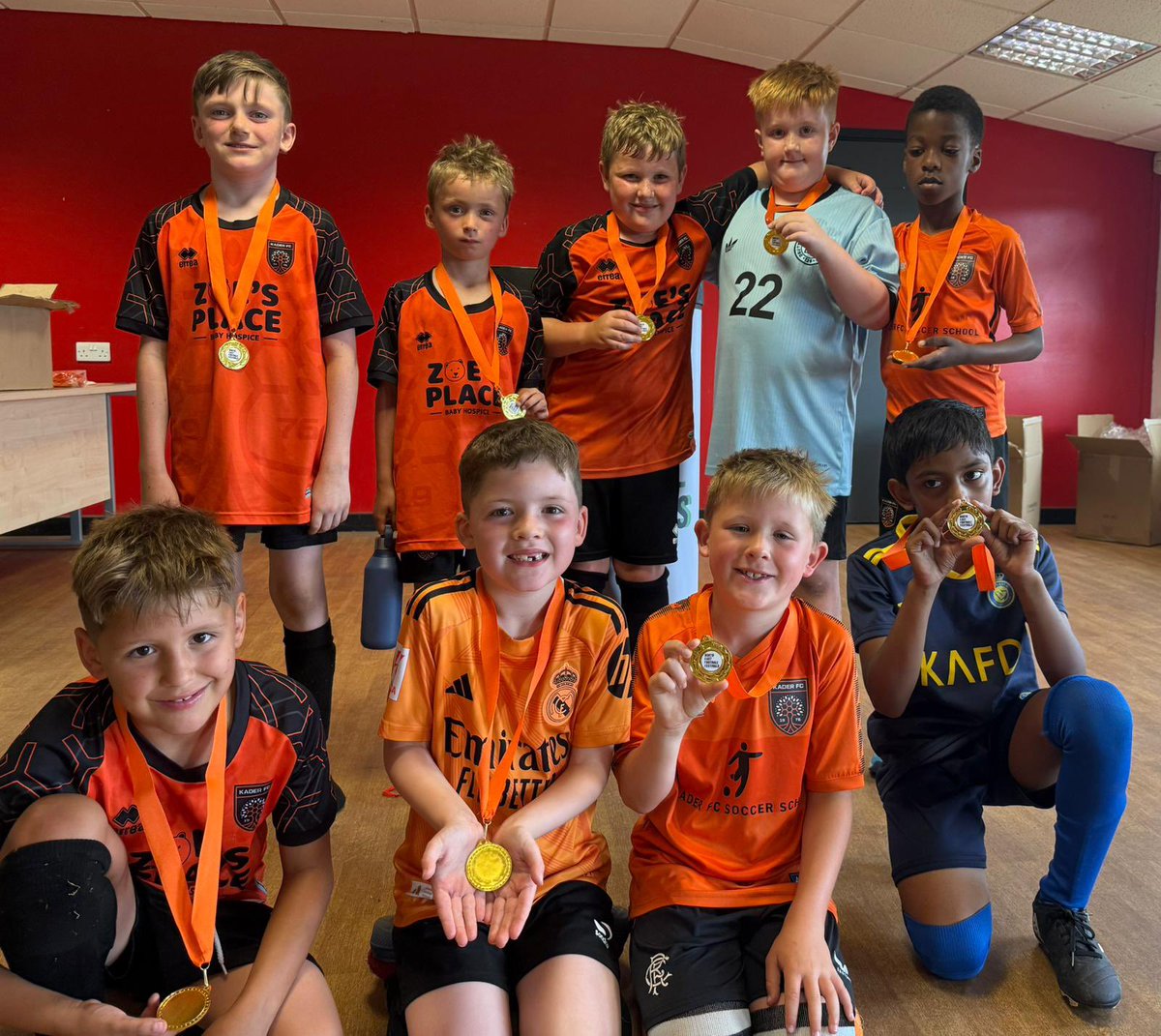 Super proud of the Kader Juniors U9s Runners up in the Championship Lower league tournament at MFC Foundation. This group have come so far in a short time together 🎉

Well done to all involved 🧡