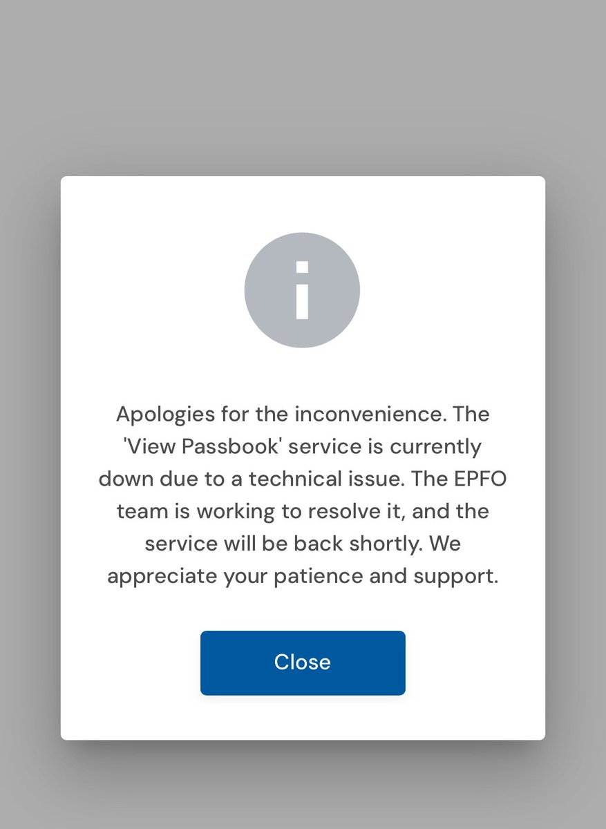 krishvaidya's tweet photo. @socialepfo @narendramodi @mansukhmandviya @ShobhaBJP @mygovindia @MIB_India @PIB_India @LabourMinistry No use boasting the numbers when infrastructure like server capacity and systems are up and running to help the workforce. This error is reflected for the last 2 days and still not resolved. It’s important to manage basics first https://t.co/n0ipV7L8FS