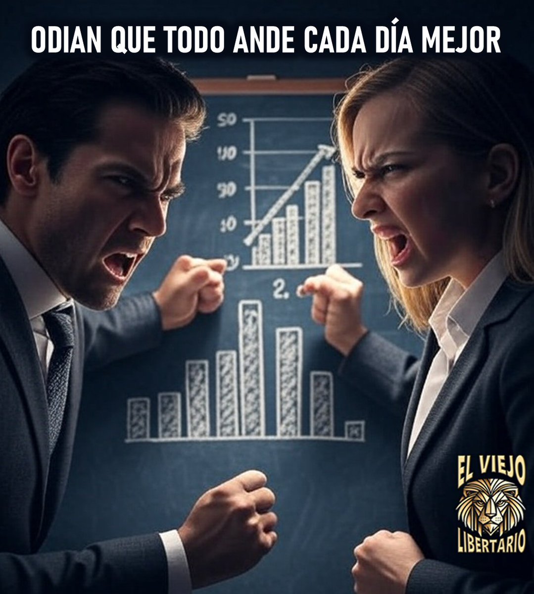 ODIAN QUE TODO ANDE CADA DÍA MEJOR

A la oposición le duele que las cosas funcionen. Apostaron, muy convencidos, al colapso económico, a una crisis como tantas que generaron o ayudaron a generar. 

Le ponían nafta al helicóptero de <a href="/JMilei/">Javier Milei</a>, practicaban caras de indignación parala