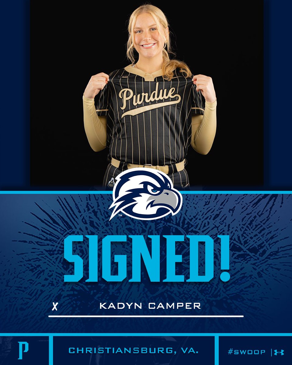 OspreySB's tweet image. Welcome to the First Coast, Kadyn!
• Sophomore pitcher
• Christiansburg, Va.
• Transferring from Purdue
• Rated as a five-star recruit in high school
#SWOOP
