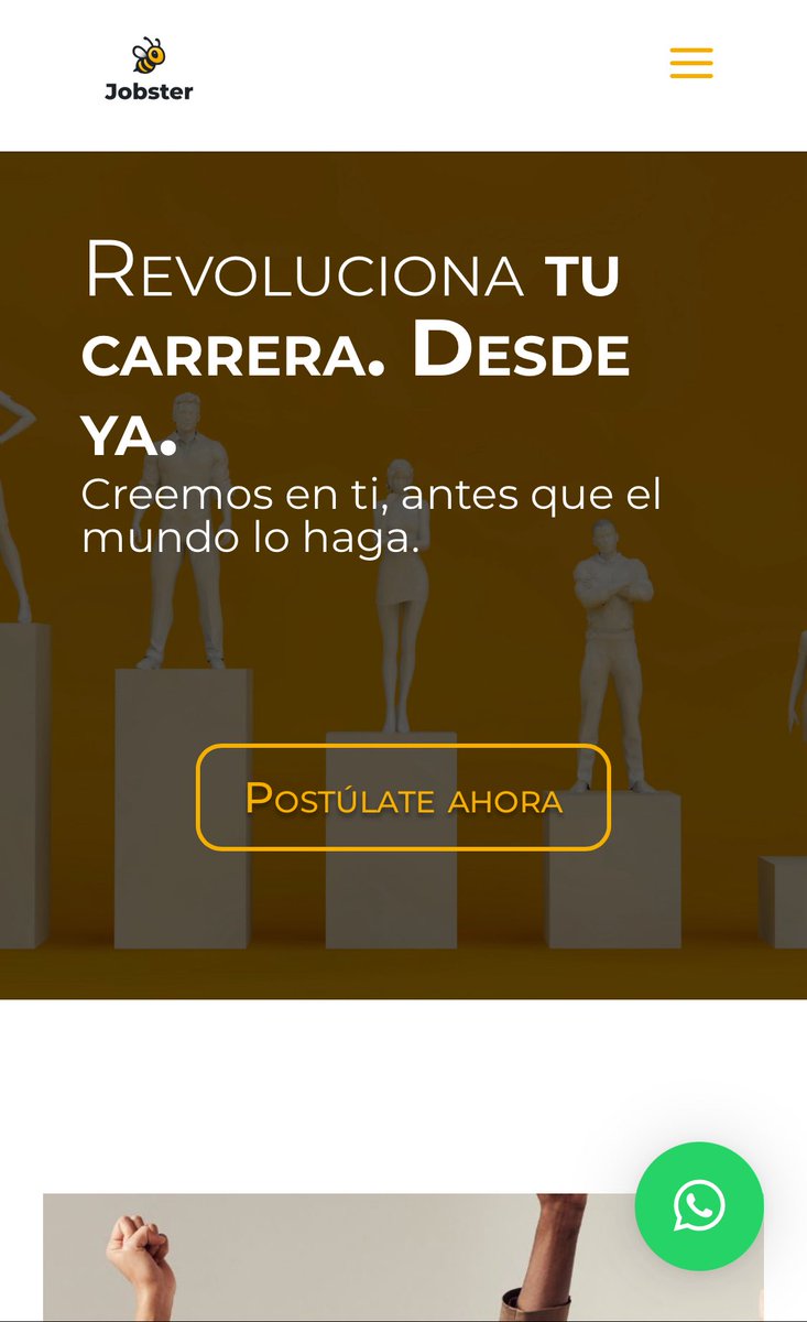 gregahum's tweet image. Amigos, en @jobsterla tenemos nueva página y portal de empleo 🙌🏻🥹
Vean que ser bien intenso acá en Twitter sí me ha servido.
Te invito a que nos sigas en @jobsterla , queremos seguir ayudando a más personas a encontrar trabajo!🇨🇴💼
jobster.la/desarrollo-pro…