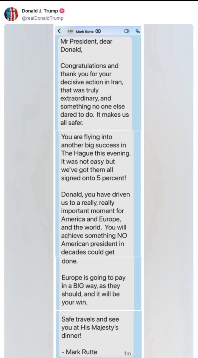 Zo ga je om met een stampende kleuter #Trump waarvan je wilt dat die zijn bord leeg eet. Mijn puberzoon vindt het trouwens een vet slimme actie van #Rutte