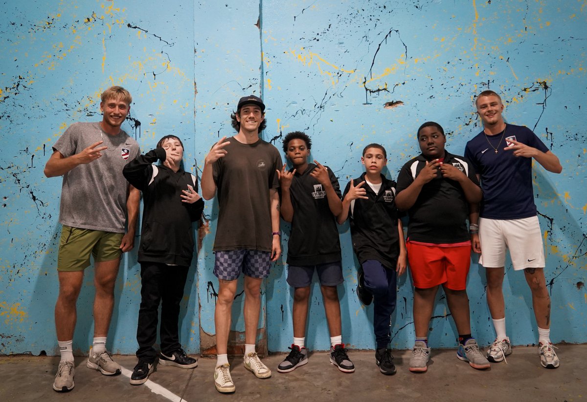 From the soccer field to the hardwood, the Residential team linked up with the next generation in Dayton. 🏀⚽🔥 It’s bigger than the game. It’s about impact, connection, and building up future leaders.