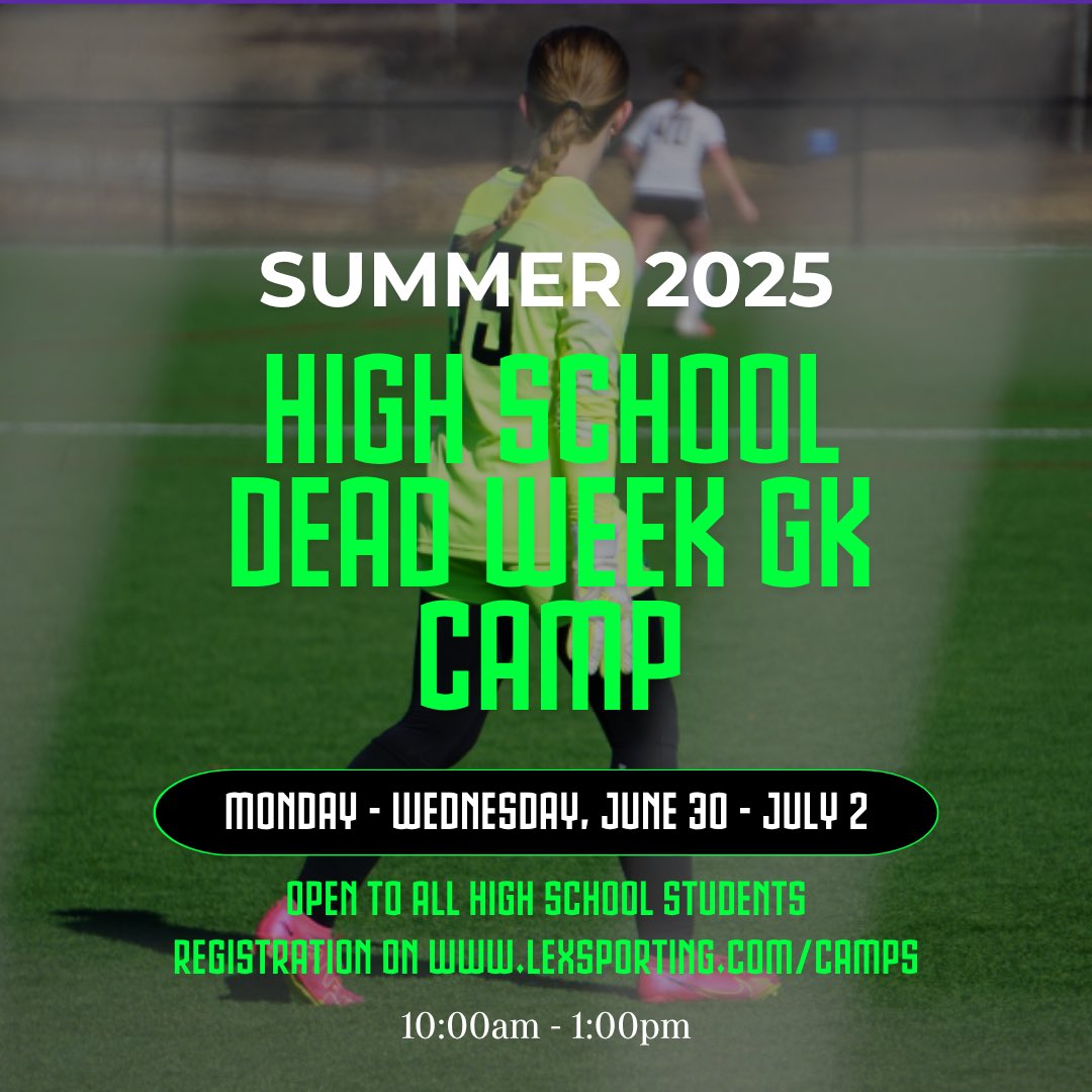 LSCyouth's tweet photo. 📣 Calling all High School Goalkeepers!
Your season won’t wait — and neither should your training.
When school programs pause, we pick up the pace. 💥

🧤 Join us for an intense week of elite GK training designed to get you ready for the season ahead. https://t.co/O5OVdvoFgC