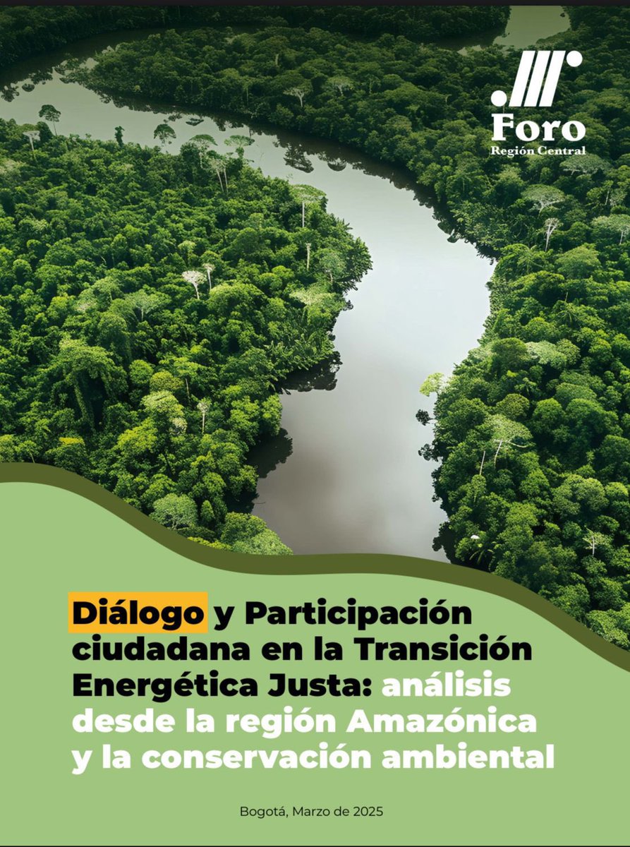 Conoce este documento, donde se analiza en la región Amazónica del Putumayo el papel de la participación ciudadana y el diálogo en la construcción de la Hoja de Ruta de Transición Energética Justa (HRTEJ) presentada por el actual gobierno.

Link documento: acortar.link/hzlAjP