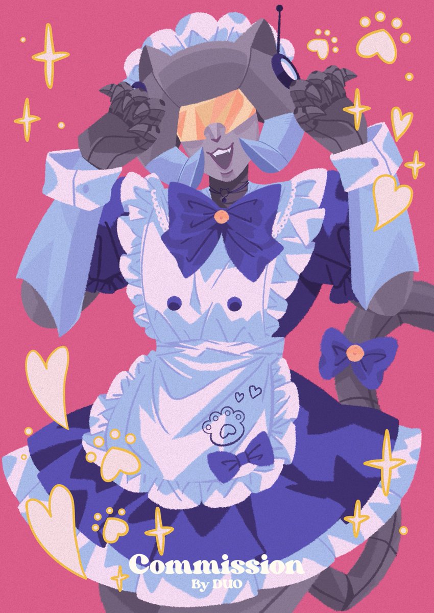 Commission work!

Thank you so much for giving me an opportunity to draw these lovely maid💖