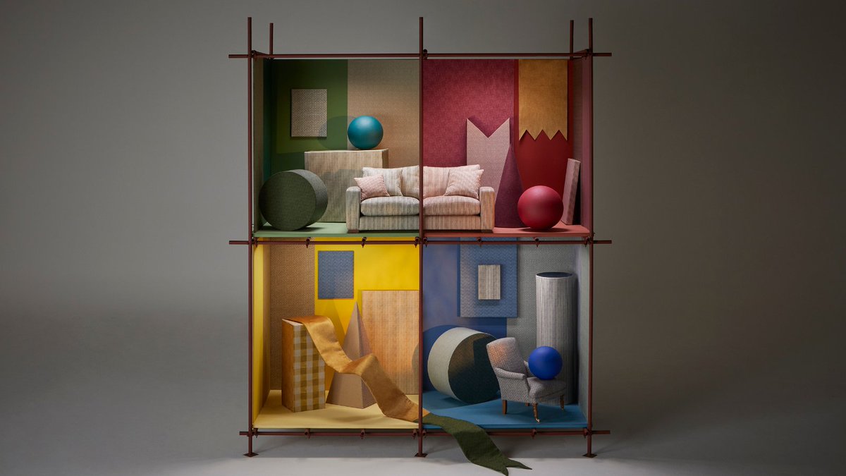 The house that fabric built.

Step inside a home imagined in colour - fabricated not of bricks, but of rich velvets, statement stripes, characterful textures and prints.

Are you ready to unlock each room?

bit.ly/4l67QoO