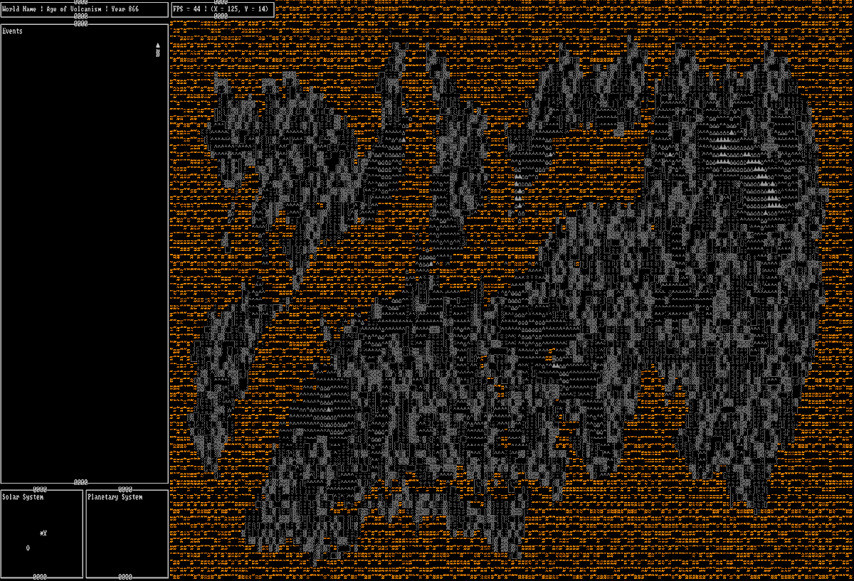 ArchHeather11's tweet photo. Continental Drift implemented with tectonic plates!
#worldgeneration #ascii #asciiart #mapgeneration #indiegamedev #indiegame https://t.co/wukdp3gALe