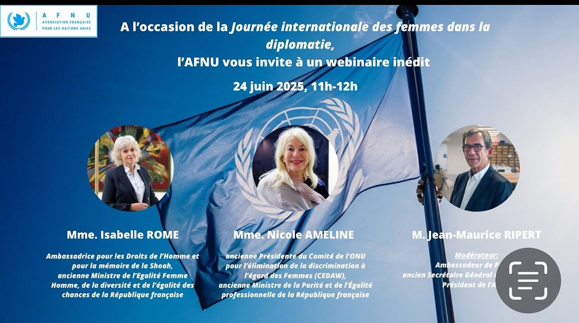 En cette journée internationale pour les femmes dans la diplomatie , rappelons que la participation des femmes augmente de 35% les chances d’un accord de paix durable .
À travers sa #diplomatiefeministe la 🇫🇷élabore une politique extérieure qui intègre l’égalité entre les femmes