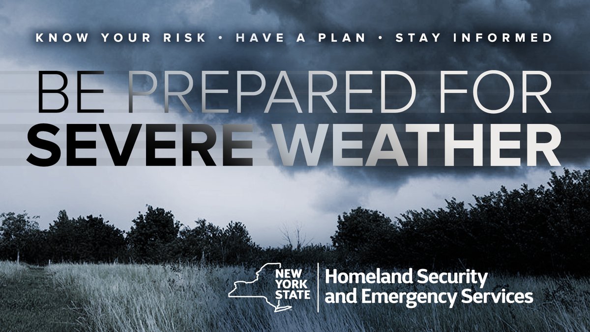 High heat, humidity &amp; severe thunderstorms are affecting the state today. Know your risk, have a plan, and stay informed.

📱 Text your county or borough to 333111 for real-time emergency &amp; weather alerts.
☀️ Stay cool &amp; drink plenty of water.
⛈️ When thunder roars, go indoors!
