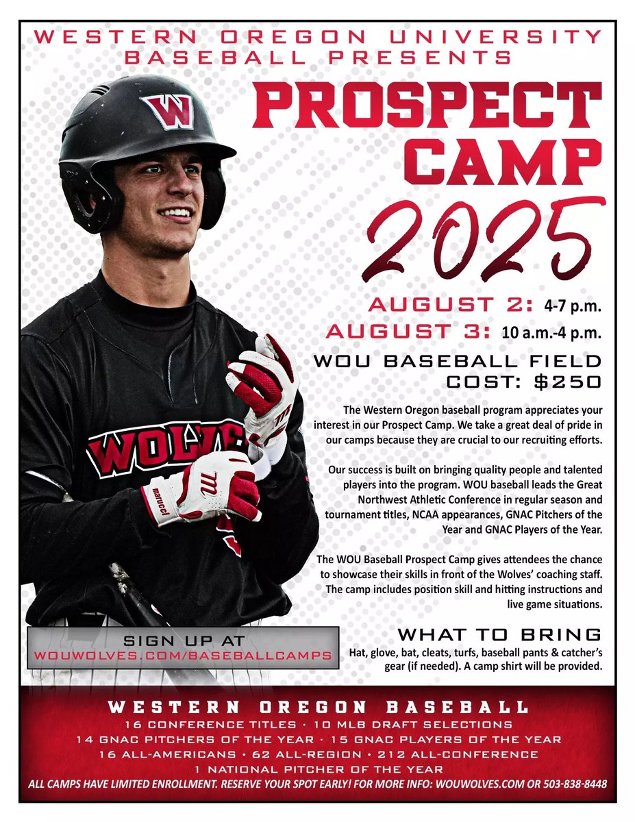 Sign up at wou.edu/business/prosp… 🐺🐺