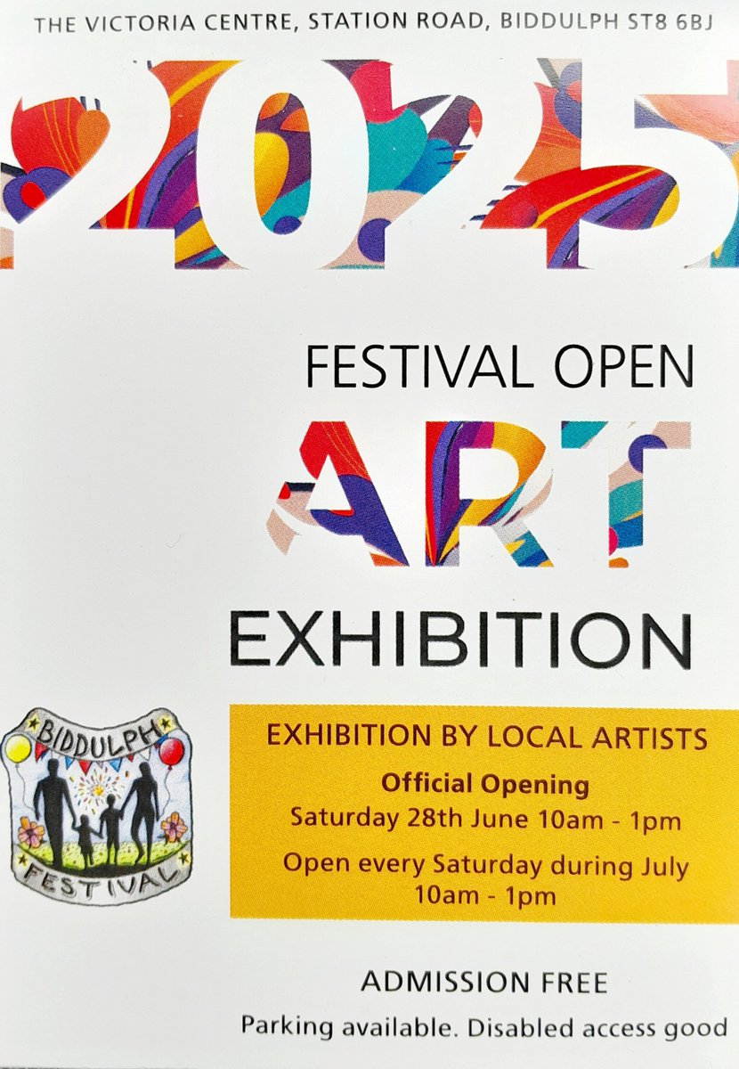 I'm exhibiting at the Biddulph Open, starts Saturday 26th June #art #exhibition #Biddulph #Staffordshire