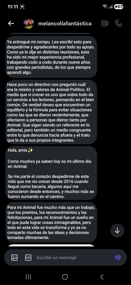 Terror en los medios tweet media